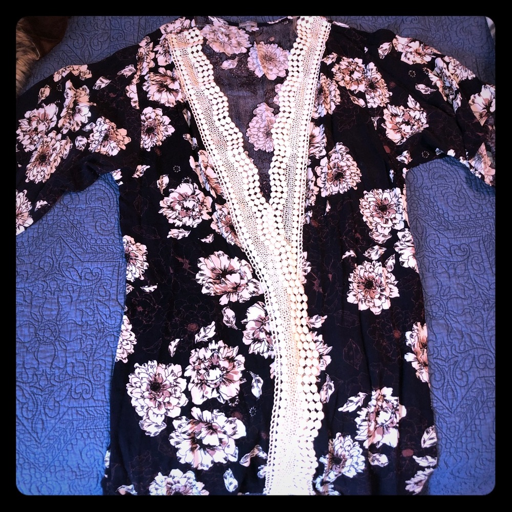 Floral Kimono